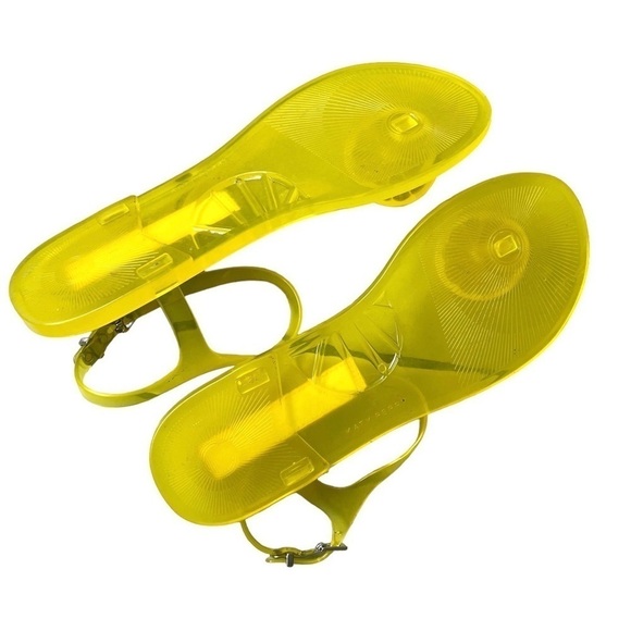 KATY PERRY Geli Yellow Lemon Sandals 10.5 - Picture 7 of 13